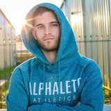 2016 Brand New MENfitness Hoodie sweatshirt Size S-XXL turquoise grey black cotton velvet pullover sweatshirt outerwear