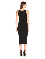 Michael Stars Women's Front to Back Midi Dress with Shirring