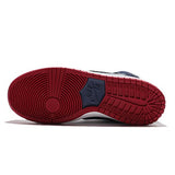 Nike Men's SB Dunk High TRD QS, MIDNIGHT NAVY/MIDNIGHT NAVY-WHITE