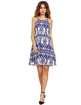 Floerns Women's Summer Spaghetti Strap Boho Dress