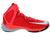 Nike Prime Hype DF Men Round Toe Synthetic Red Basketball Shoe