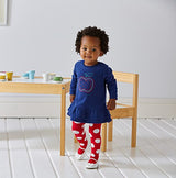 Gerber Girls' Micro Fleece Dress with Tights