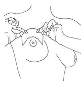 Clear Adhesive Uplifting Breast Tapes - 6 Pairs Plus Nipple Covers Free