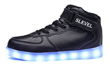 SLEVEL 16 Colors LED Light Up Shoes With Remote Flashing Sneakers for Kids Boys Girls