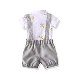 Ferenyi US Baby Boys Bowtie Gentleman Romper Jumpsuit Overalls Rompers - Free + Shipping