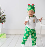 Gerber Baby Girls 3 Piece Set - Bodysuit, Cap and Pant - Free + Shipping