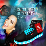 Light Up Shoes For Kids, Girls Boys Women & Men with 11 Led Lighting Patterns & 4 Pairs Of Colorful Laces - Free + Shipping