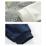 Fairy Baby Newborn Boy's Gentleman Romper Outfit with Bow Tie