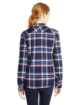 Dickies Women's Long-Sleeve Plaid Flannel Shirt