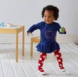 Gerber Girls' Micro Fleece Dress with Tights