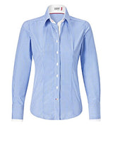 Vincenzo Boretti Blouse, modern-fit, checked - non-iron
