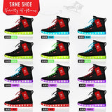 Light Up Shoes For Kids, Girls Boys Women & Men with 11 Led Lighting Patterns & 4 Pairs Of Colorful Laces - Free + Shipping