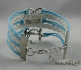 Jovana New Hot Cute Fashion Retro PU Leather Alloy Bracelet Wristlet Bangle Wrist Band Hand Chain - Free + Shipping