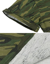 POGTMM Women Long Sleeve/Short Sleeve O-Neck Patchwork Casual Loose T-shirt Blouse Tops - Free + Shipping