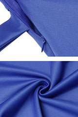 Women's Classic Cap Sleeve V-Neck Draped Tie-Belt Cocktail Wrap Dress - Free + Shipping