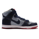 Nike Men's SB Dunk High TRD QS, MIDNIGHT NAVY/MIDNIGHT NAVY-WHITE