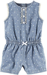 Carter's Baby Girls' Polka Dot Romper