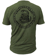 Don't Tread On Me - Militia - Men's tShirt DTOM Clothing