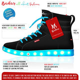 Light Up Shoes For Kids, Girls Boys Women & Men with 11 Led Lighting Patterns & 4 Pairs Of Colorful Laces