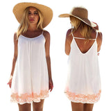 FAPIZI ♥ Women Dress ♥ Women Backless Short Summer Beach Mini Dress Sundress