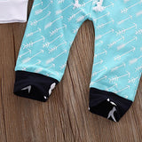 Toddler Infant Baby Boys Deer Long Sleeve Hoodie Tops Sweatsuit Pants Outfit Set - Free + Shipping