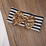 Newborn Baby Boy Girl Romper Tops + Headband+Leg Warmer 3PCS Outfits Set Clothes …