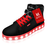 Light Up Shoes For Kids, Girls Boys Women & Men with 11 Led Lighting Patterns & 4 Pairs Of Colorful Laces - Free + Shipping