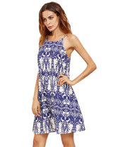 Floerns Women's Summer Spaghetti Strap Boho Dress - Free + Shipping