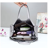 BVLRIGA Women leather handbags Genuine leather bag Casual shoulder bag women messenger bags luxury handbags women bags designer