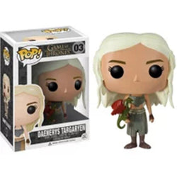 Funko pop Game of Thrones Daenerys Targaryen Action Figure Model Toy Vinyl Bobble Head Hot Sale