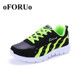 New Tide Lovers Mesh Breathable Running Shoes Men Lace Up Comfortable Shoes Women Lovers Sport Shoes ZY163