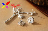 Newest Fashion Designer Elegant Silver Plum blossom Flower Branches Brooches Pins Accessories For Women alfileres broches - Free + Shipping