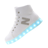 SYTAT 2016 New Colors luminous shoes LED glow shoe women fashion USB rechargeable light led shoes for adults led shoes