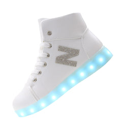 SYTAT 2016 New Colors luminous shoes LED glow shoe women fashion USB rechargeable light led shoes for adults led shoes - Free + Shipping