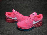 Swoosh Swarovski Crystals Nike Flyknit Air Max Women Glitter Bling Nike Running Fashion Sneakers Shoes Christmas gifts for girl