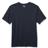 Basic Editions Men's Big & Tall Classic Fit V-Neck T-Shirt