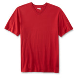 Basic Editions Men's Big & Tall Classic Fit V-Neck T-Shirt