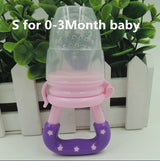 Portable Infant Food Baby Nipple Feeder Silicone Pacifier Fruits Feeding Supplies Soother Nipples Soft Baby Feeding Tool Bebe