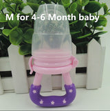 Portable Infant Food Baby Nipple Feeder Silicone Pacifier Fruits Feeding Supplies Soother Nipples Soft Baby Feeding Tool Bebe