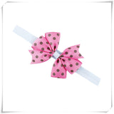 Newly Design Lovely Sweet Children's Elastic Force Hair Band Princess Baby Girl Round Dot Bowknot Leopard Hairband June9 Sunward