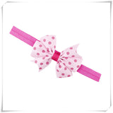 Newly Design Lovely Sweet Children's Elastic Force Hair Band Princess Baby Girl Round Dot Bowknot Leopard Hairband June9 Sunward