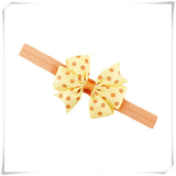 Newly Design Lovely Sweet Children's Elastic Force Hair Band Princess Baby Girl Round Dot Bowknot Leopard Hairband June9 Sunward