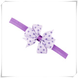 Newly Design Lovely Sweet Children's Elastic Force Hair Band Princess Baby Girl Round Dot Bowknot Leopard Hairband June9 Sunward