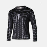 Marvel Super Heroes Avenger Batman T shirt Men Compression Armour Base Layer Long Sleeve Thermal Under Top Fitness XS-8XL