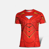 Marvel Super Heroes Avenger Batman T shirt Men Compression Armour Base Layer Long Sleeve Thermal Under Top Fitness XS-8XL