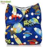 [Mumsbest] 2016 Washable Baby Cloth Diaper Cover Waterproof Cartoon Owl Baby Diapers Reusable Cloth Nappy Suit 0-2years 3-13kg