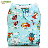 [Mumsbest] 2016 Washable Baby Cloth Diaper Cover Waterproof Cartoon Owl Baby Diapers Reusable Cloth Nappy Suit 0-2years 3-13kg