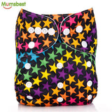 [Mumsbest] 2016 Washable Baby Cloth Diaper Cover Waterproof Cartoon Owl Baby Diapers Reusable Cloth Nappy Suit 0-2years 3-13kg