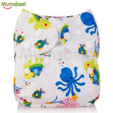 [Mumsbest] 2016 Washable Baby Cloth Diaper Cover Waterproof Cartoon Owl Baby Diapers Reusable Cloth Nappy Suit 0-2years 3-13kg