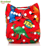 [Mumsbest] 2016 Washable Baby Cloth Diaper Cover Waterproof Cartoon Owl Baby Diapers Reusable Cloth Nappy Suit 0-2years 3-13kg